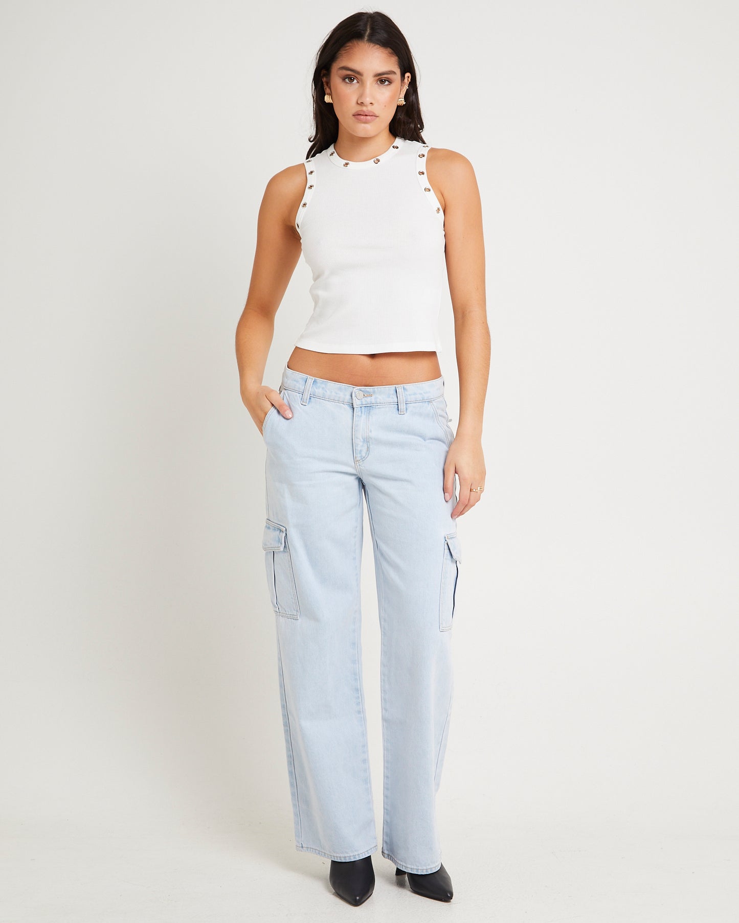 99 Low & Wide Cargo Jeans Hadley
