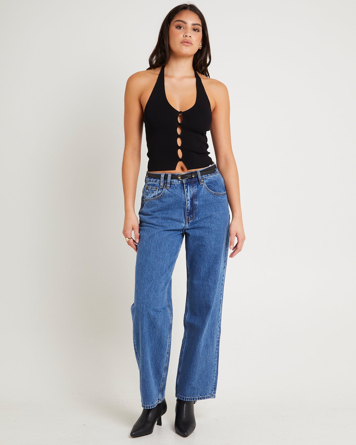 Bobby Baggy Dad Denim Jeans Petite