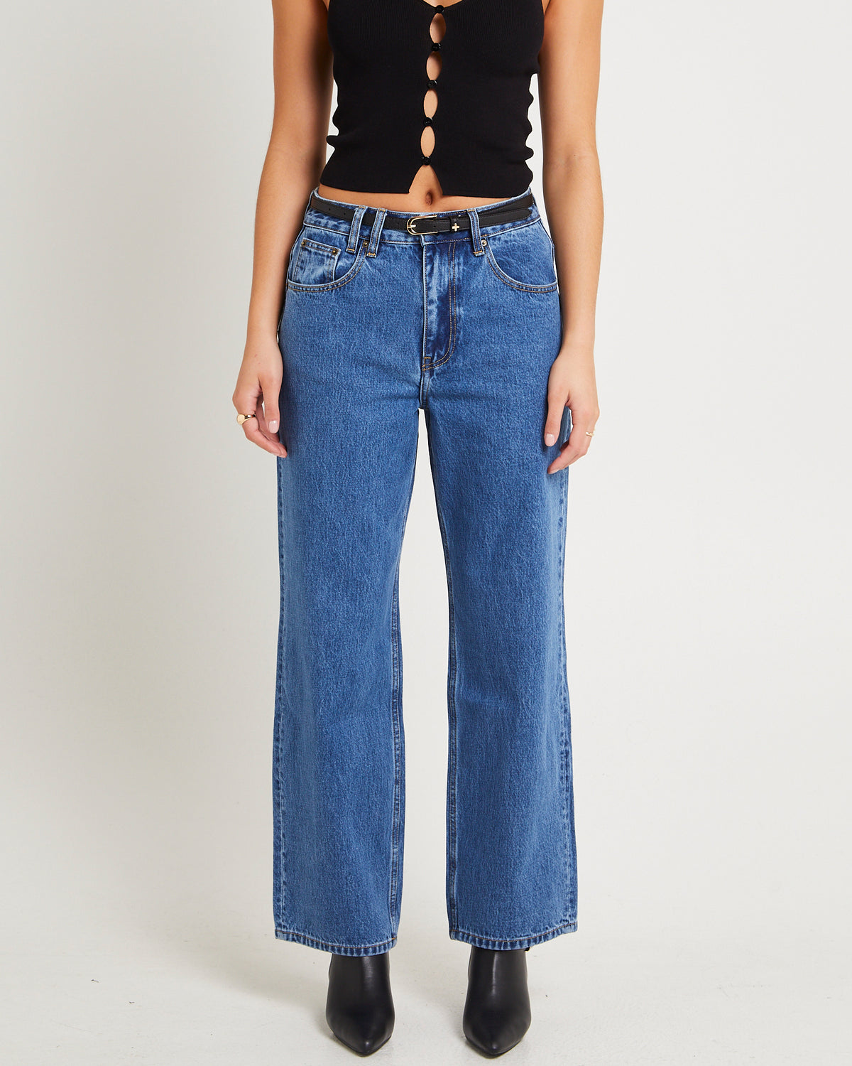Bobby Baggy Dad Denim Jeans Petite