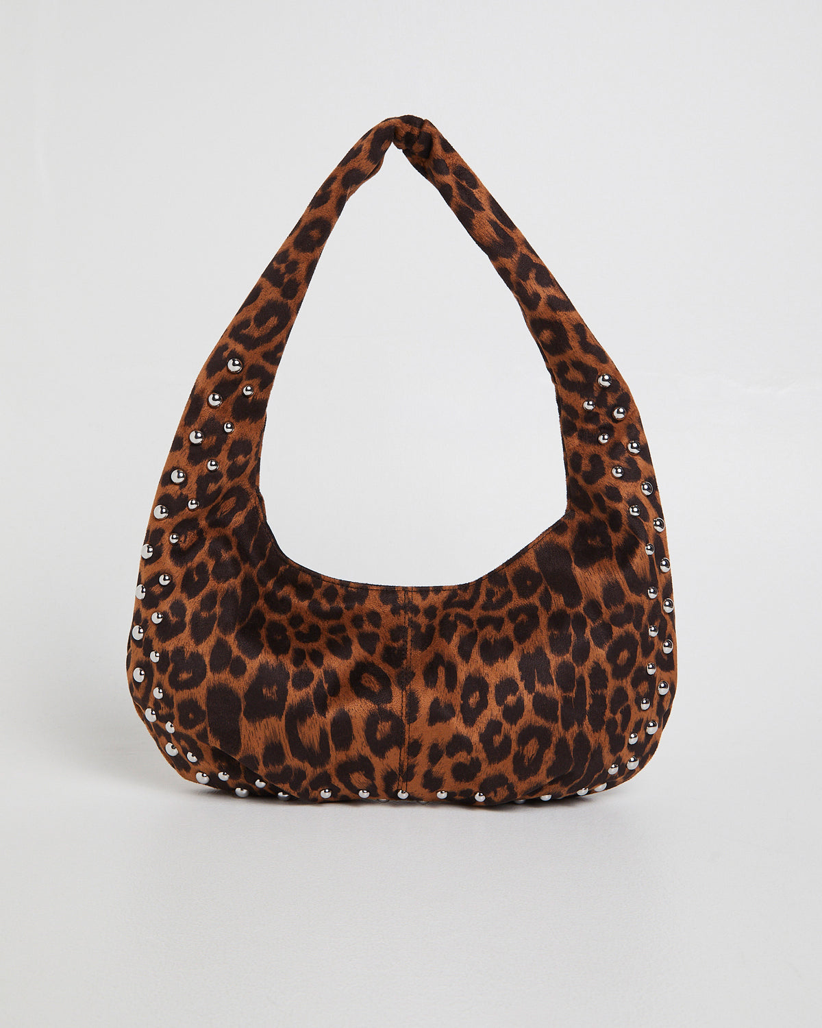 Studded Hobo Bag