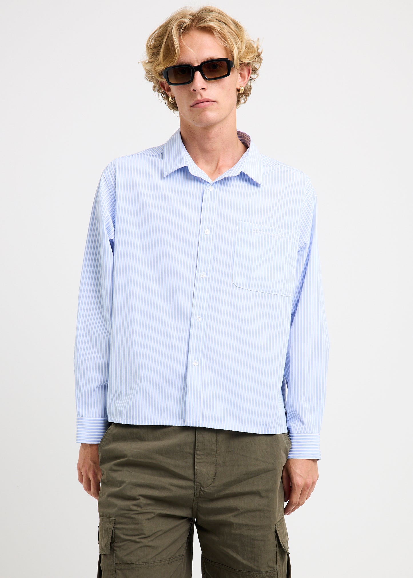 Miami Striped Long Sleeve Shirt