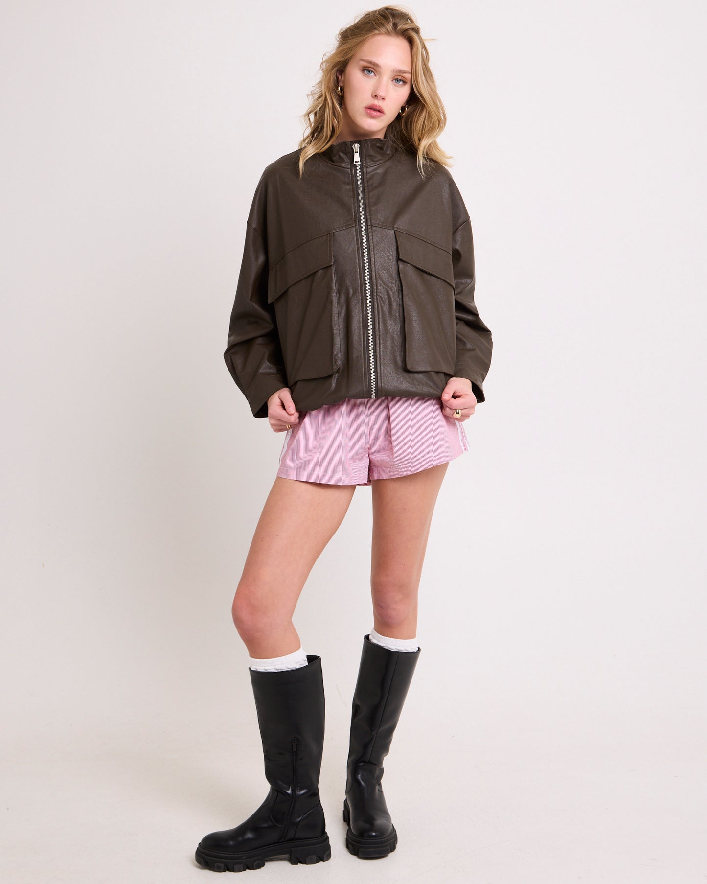 Suki Funnel Neck Jacket