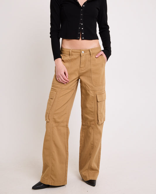 Serene Carpenter Pants STONE