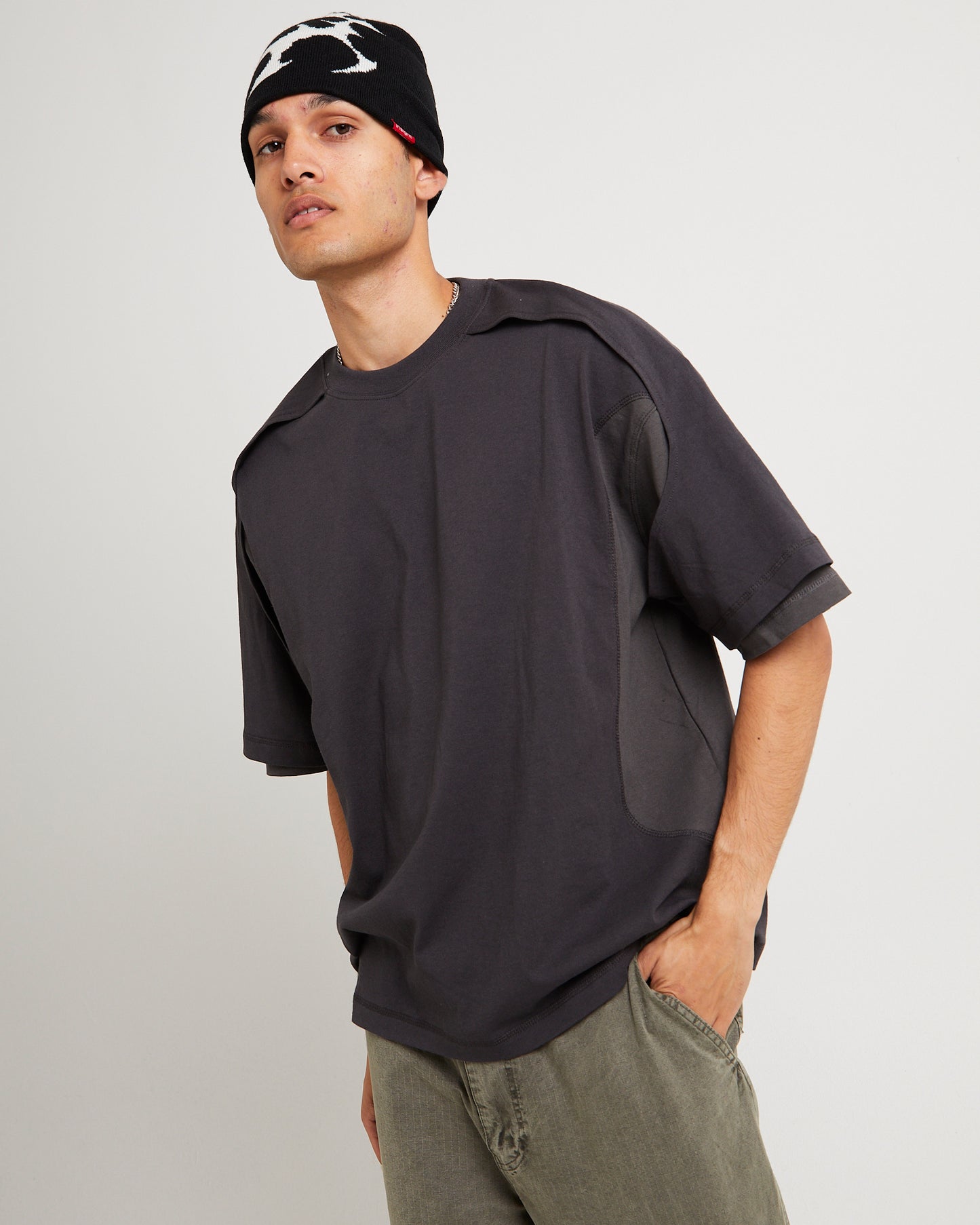 Workshop Double Layer Short Sleeve T-Shirt