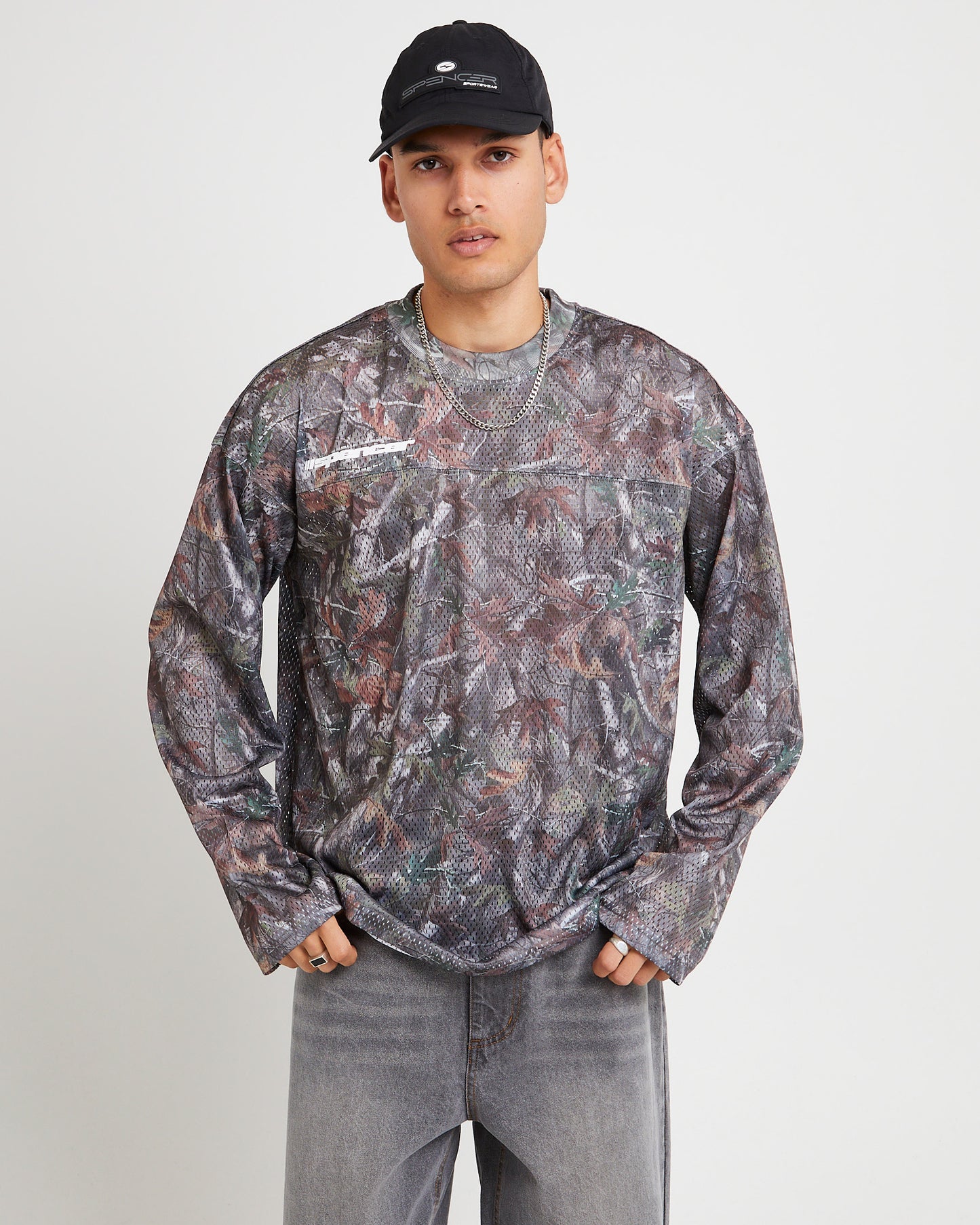 Monaco Mesh Long Sleeve T-Shirt