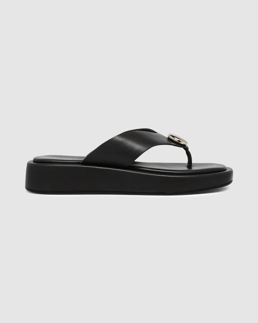 Val Thong Sandals BLACK