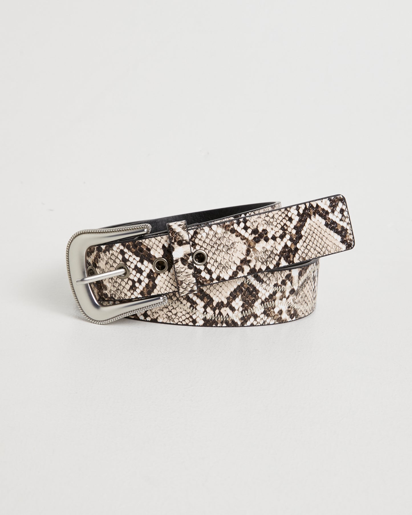 Western Snake Skin Belt