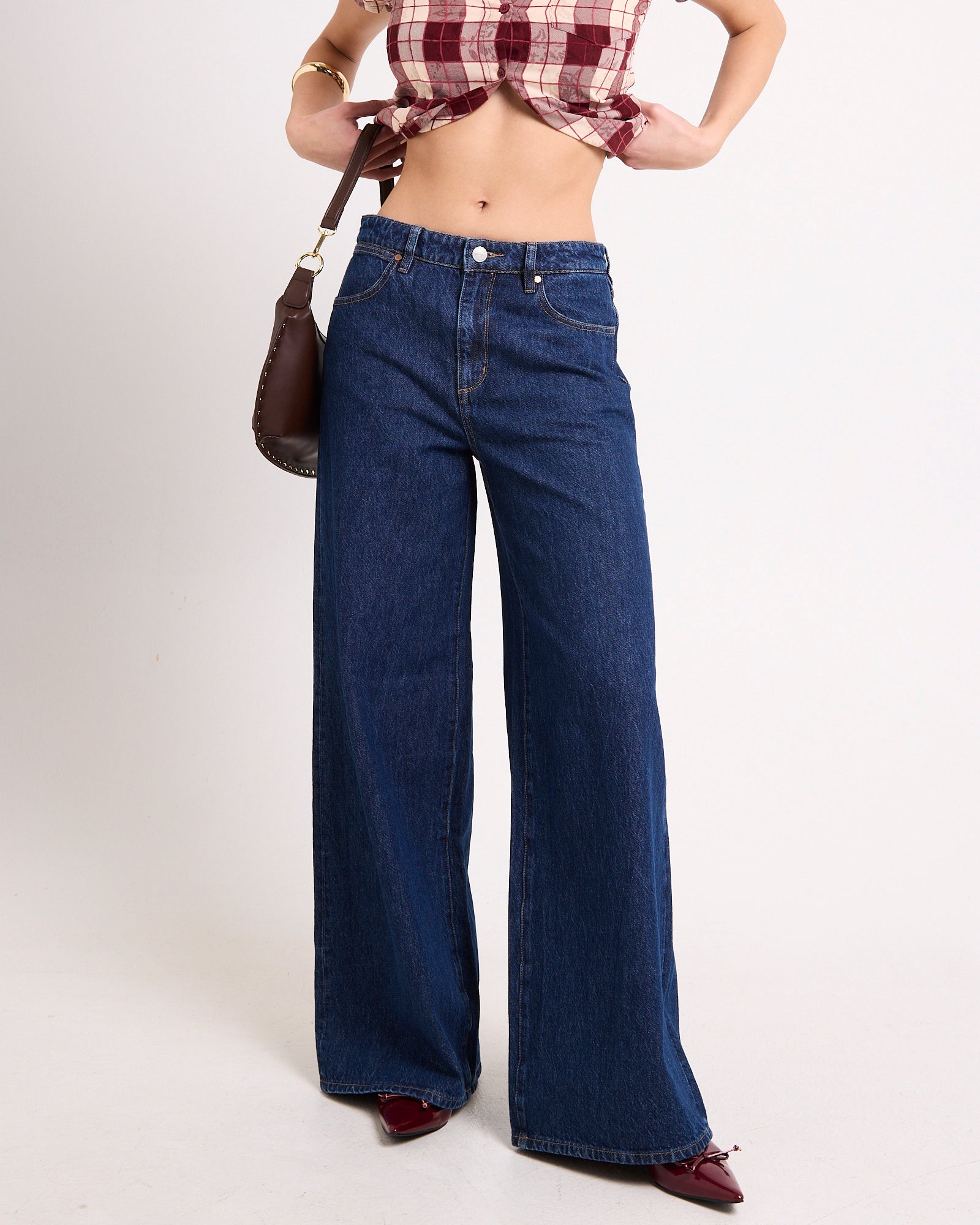 Mid Stevie Relaxed Denim Jeans VOODOO