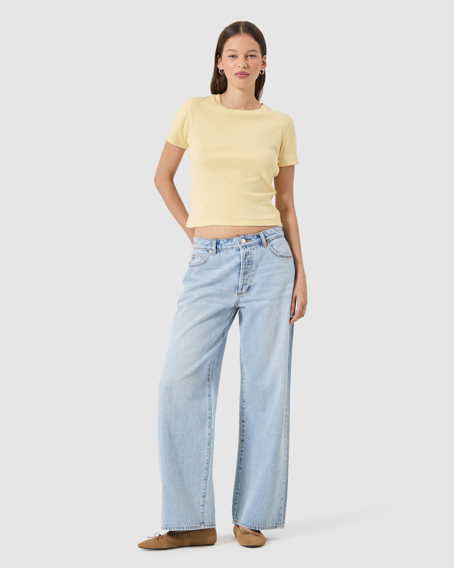 Kate Baggy Denim Jeans Breezy Blue