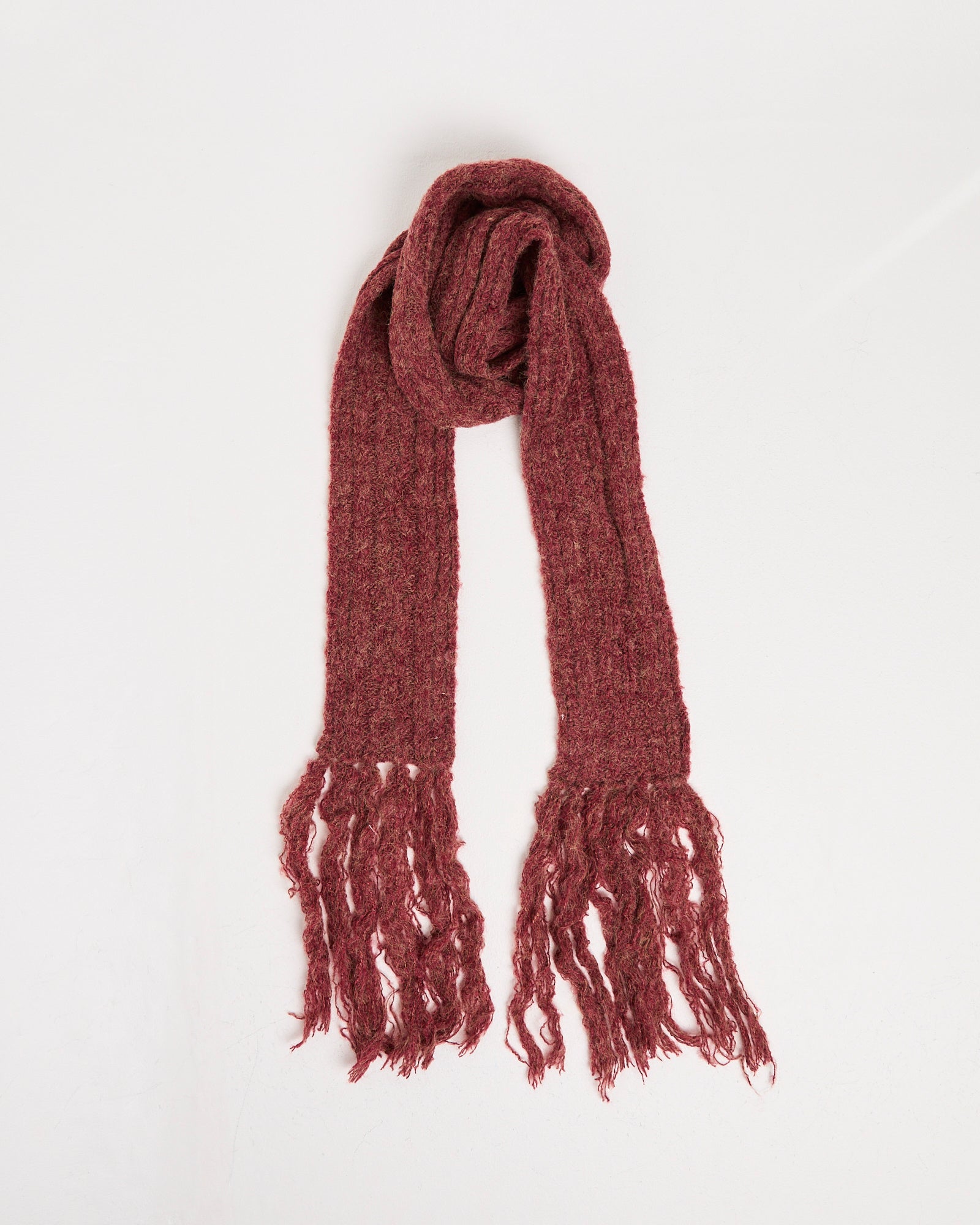 Hu Scarf BURGUNDY