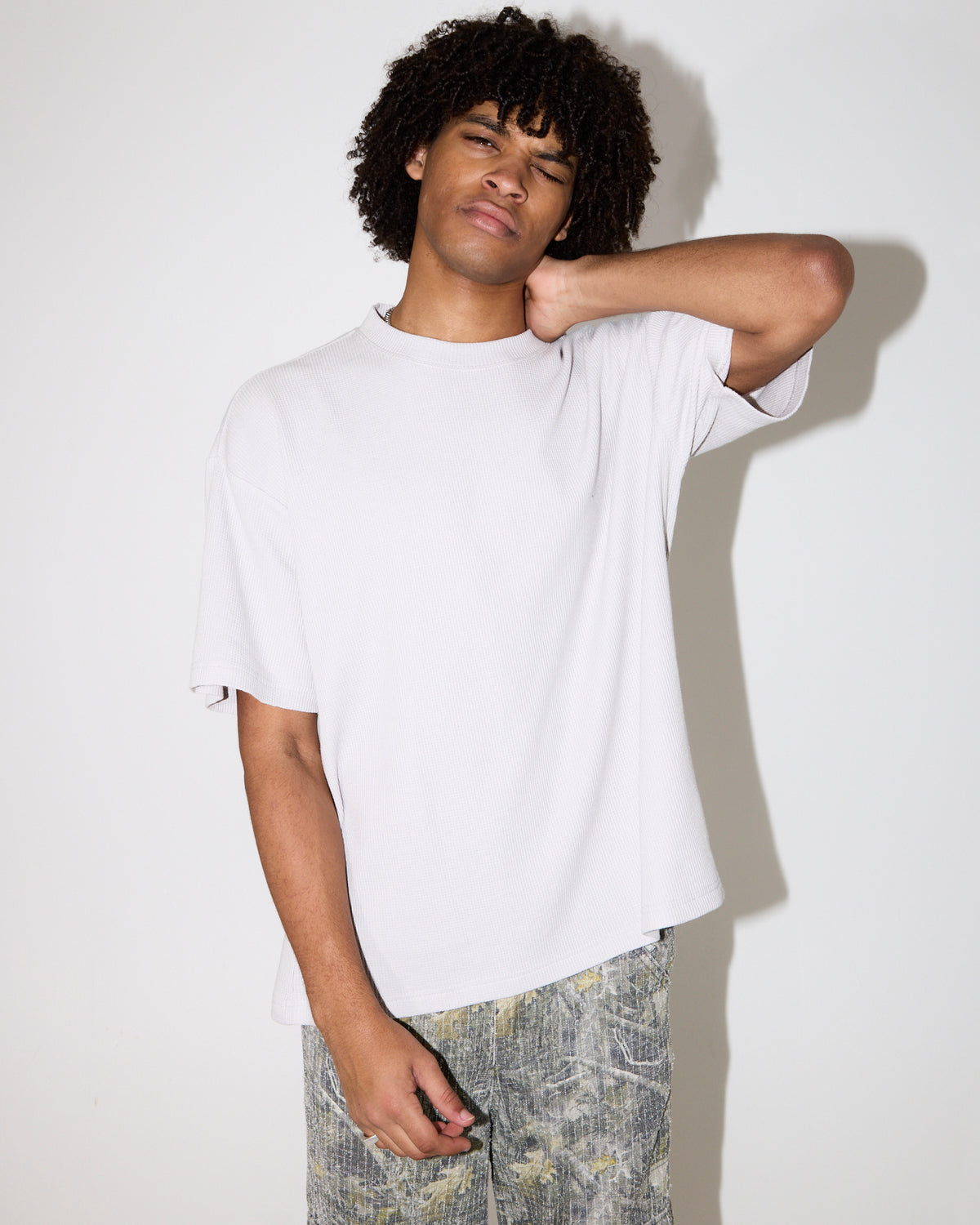 Waffle Crop T-Shirt