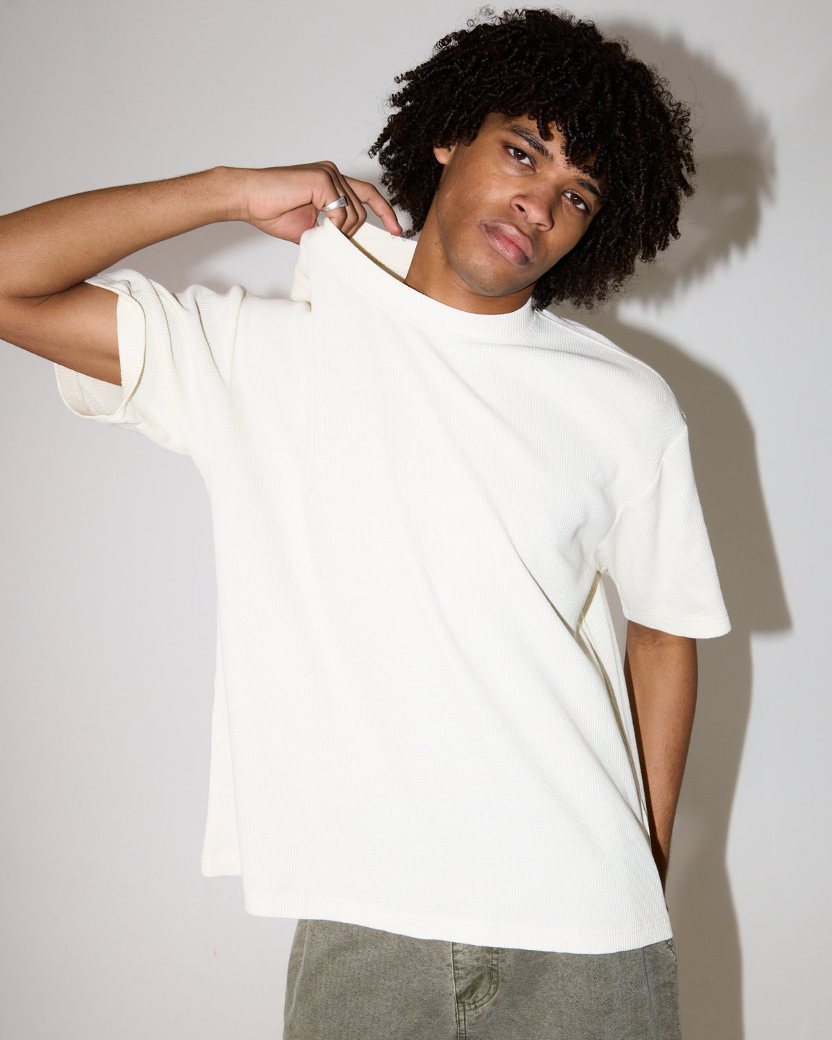 Waffle Crop T-Shirt