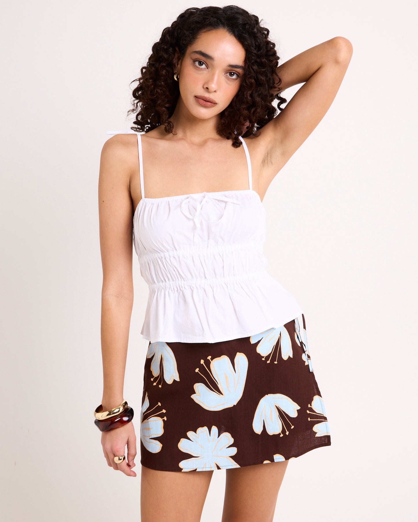 Reverie Shirred Cami