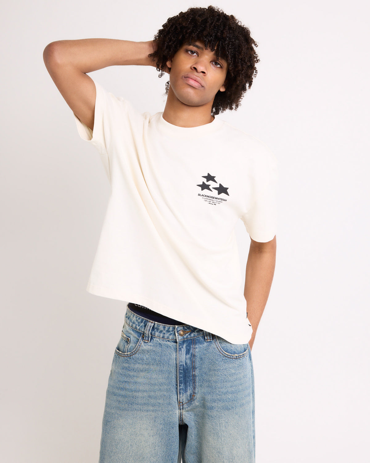 Starlight Crop T-Shirt BEIGE