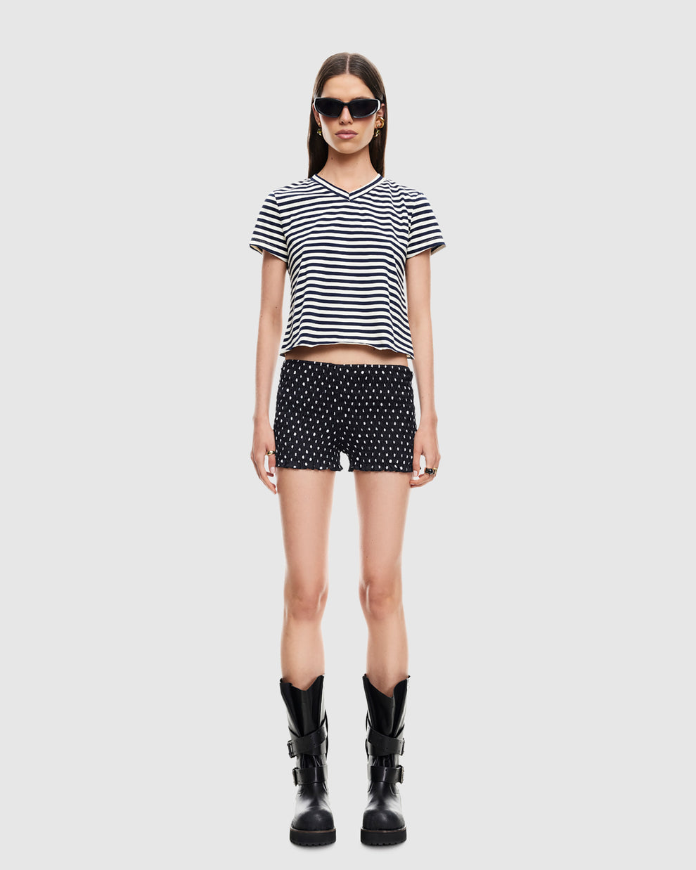 Lioness Terra Short Onyx Polka