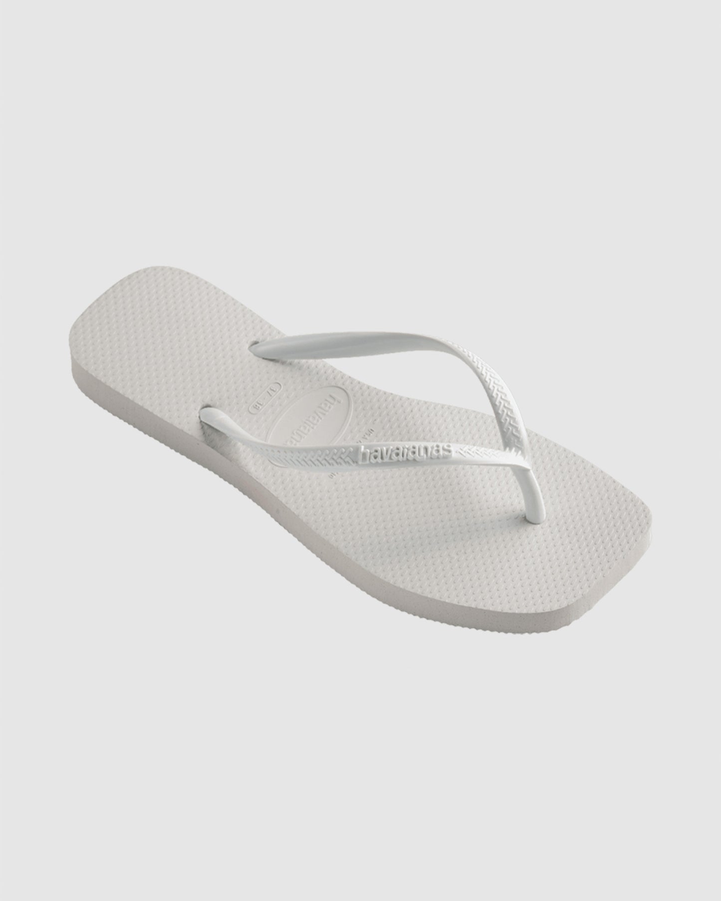 Slim Square Flip Flops