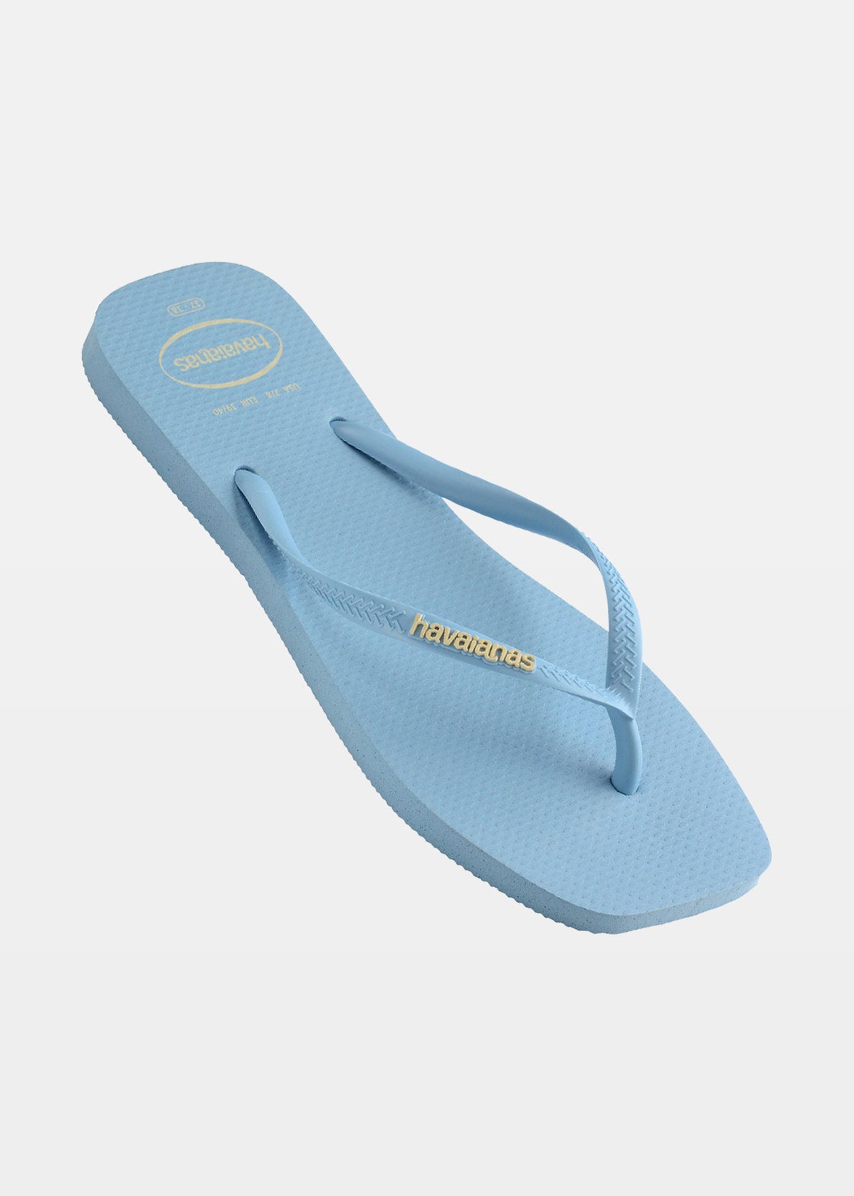 Slim Square Logo Pop Up Flip Flops