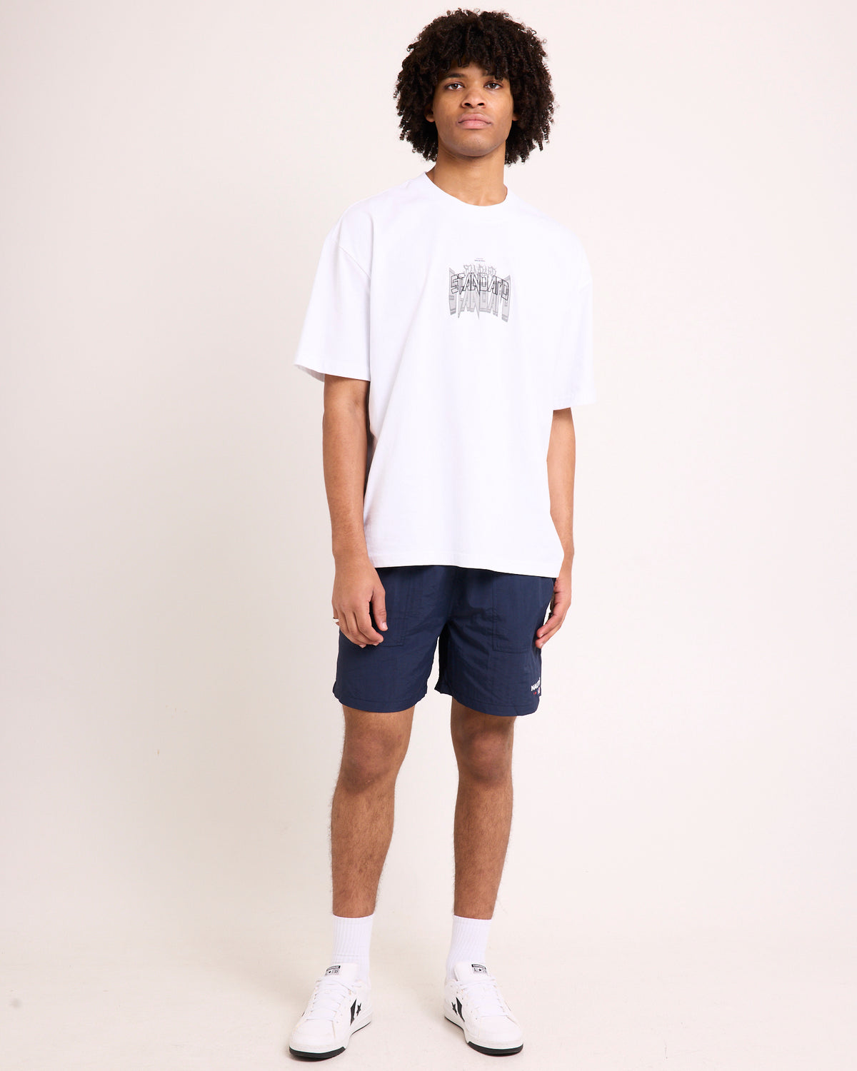 Relaxed Fit 6" Vintage 1983 Flag Swim Shorts