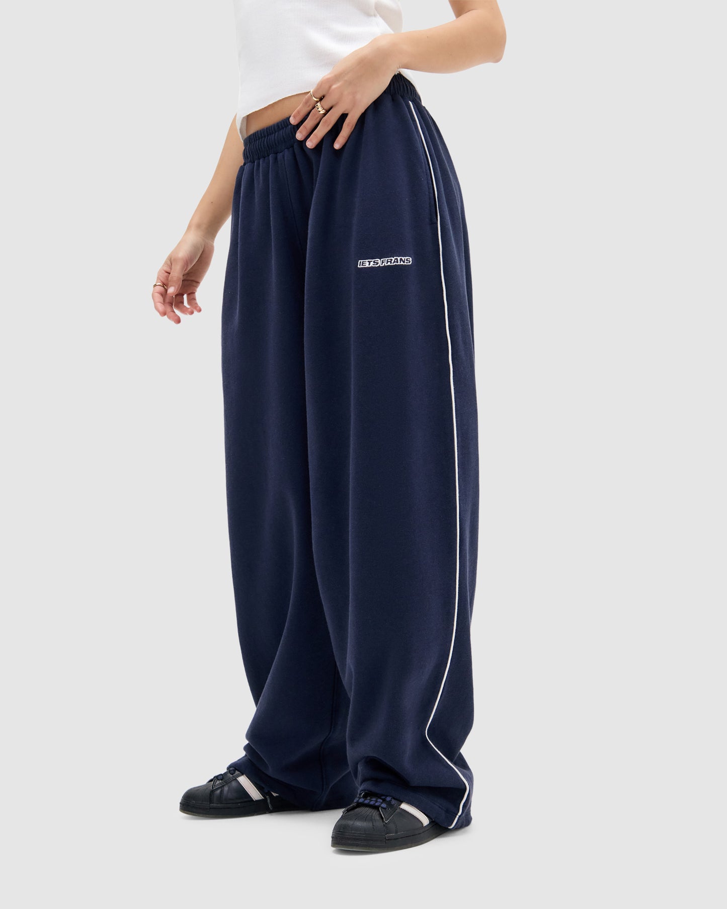 Harri Wide Leg Jogger Pants