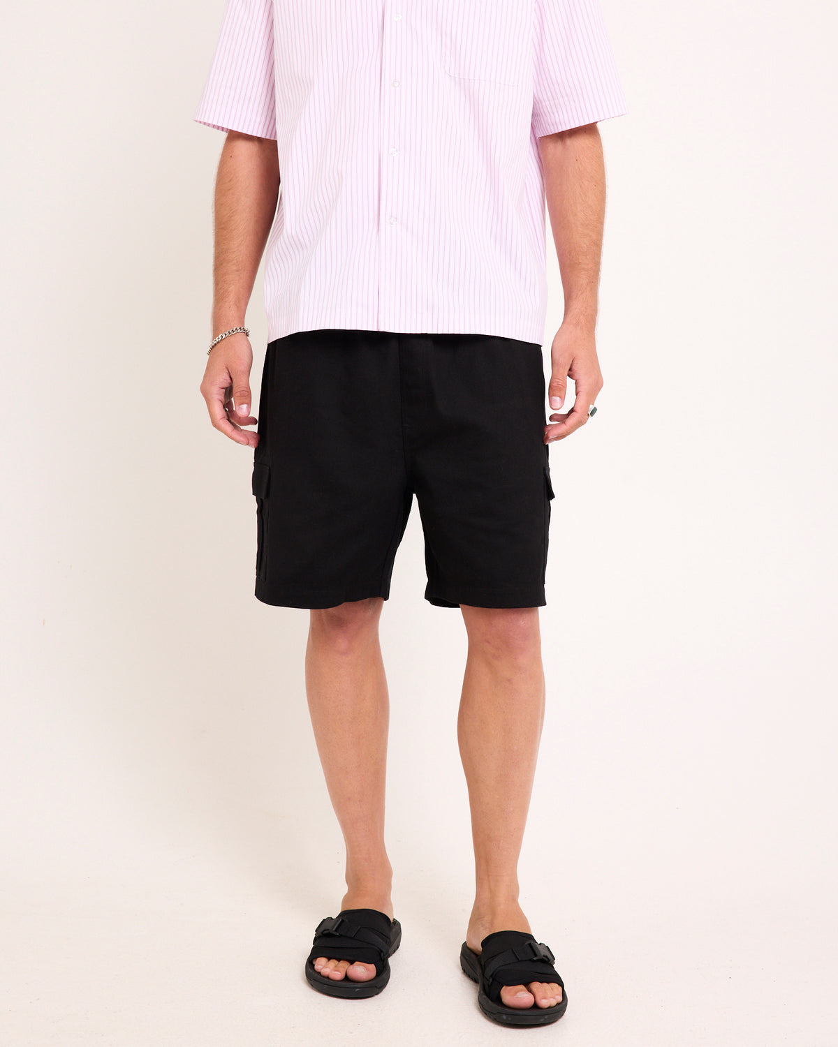 Alessio Cargo Shorts BLACK