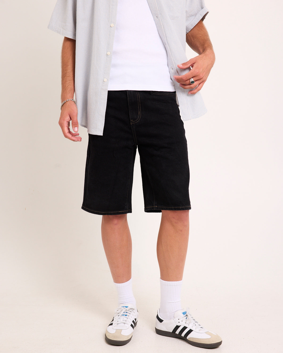 Denim Standard Shorts