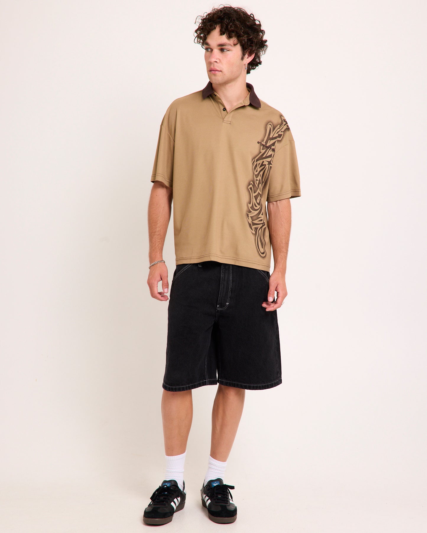 A5 Carpenter Denim Shorts Lachy