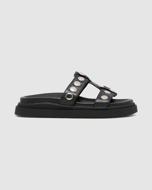 Pretense Flat Sandal BLACK