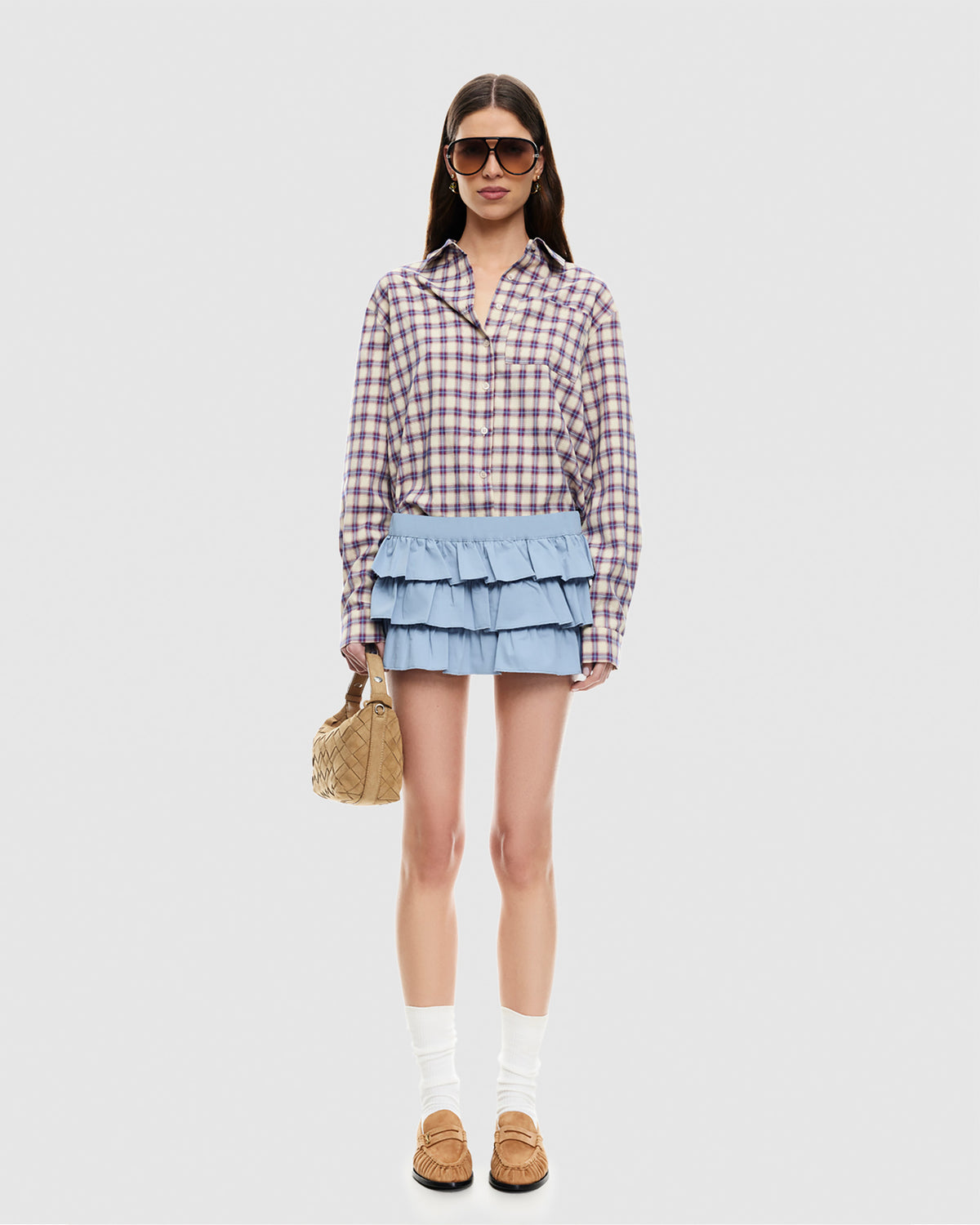 Solstice Mini Skort SLATE BLUE
