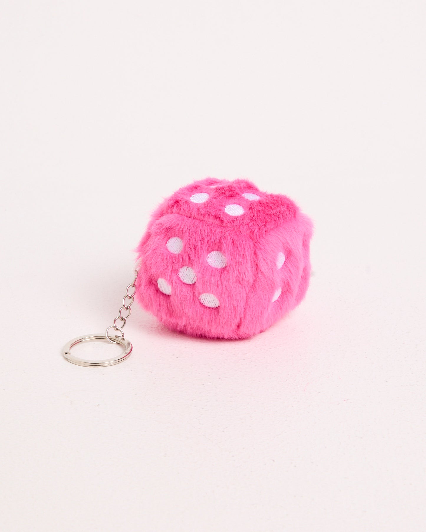Fuzzy Dice Key Chain