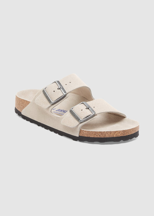 Arizona Soft Footbed Suede Leather Oyster