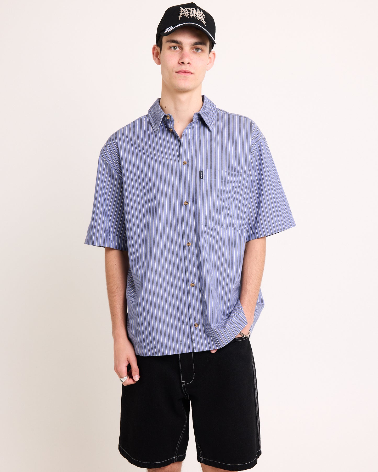 Shipwreck Stripe Short Sleeve Shirt