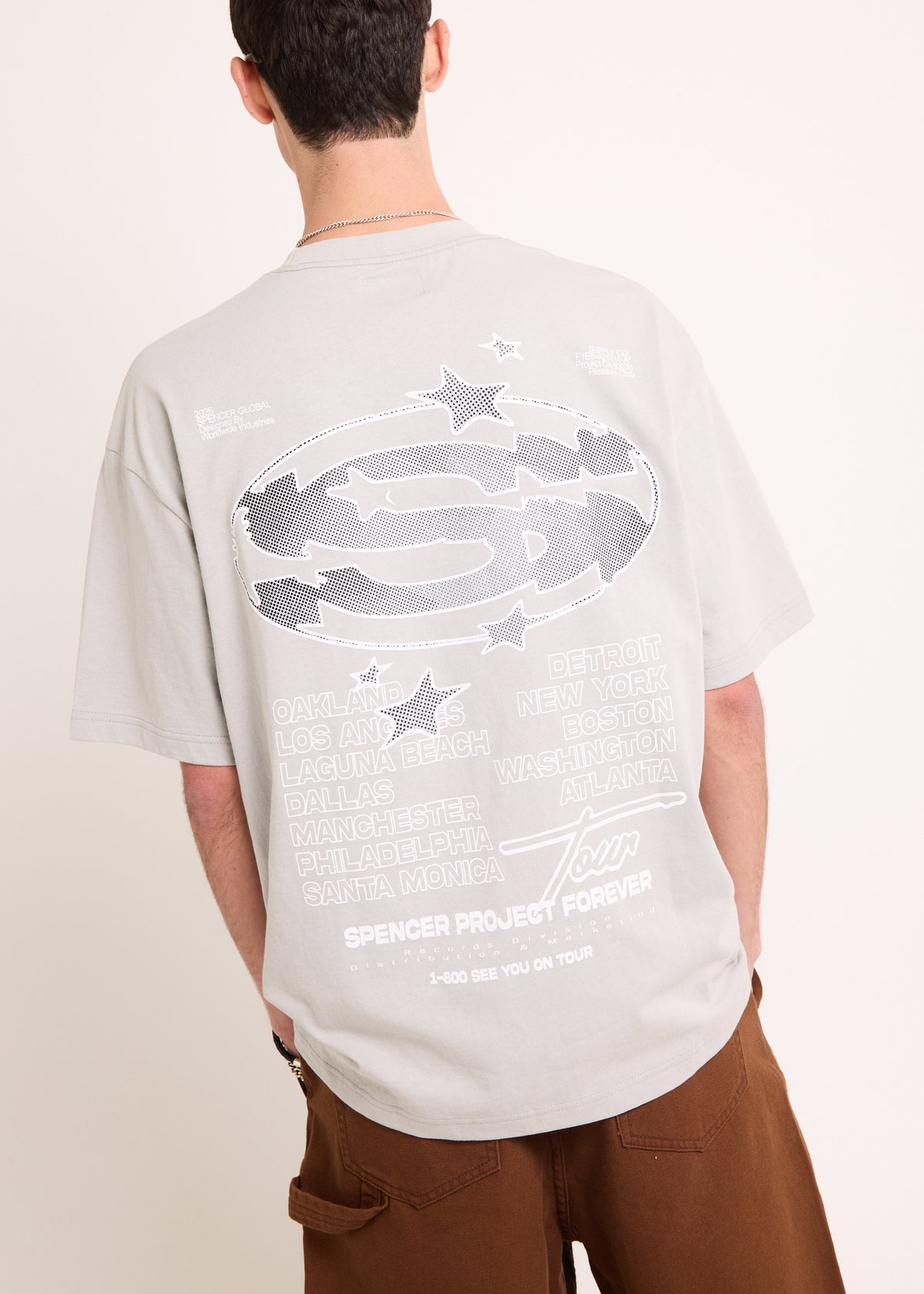 Supply Global T-Shirt GREY