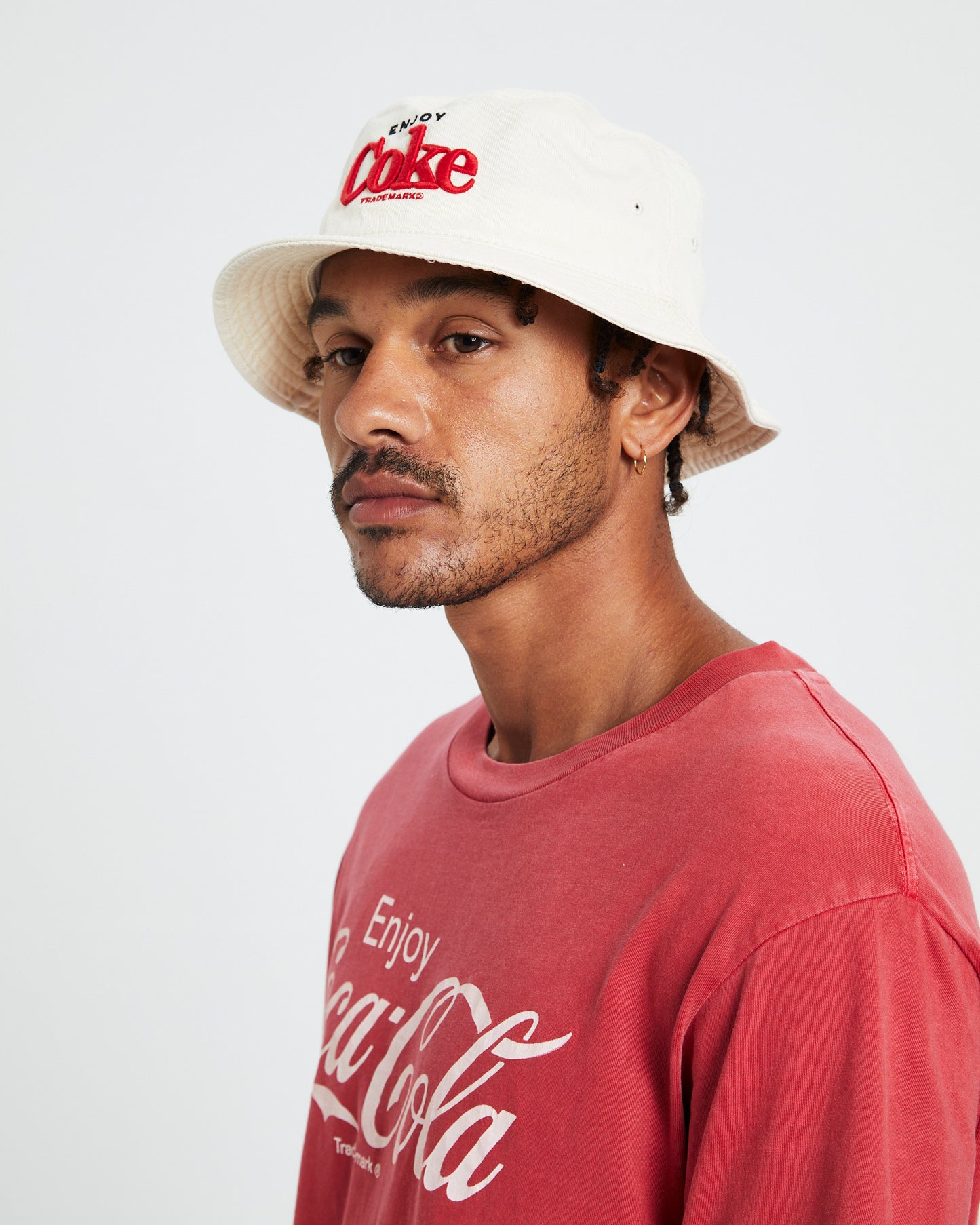 Pigment Coke Bucket Hat Ivory