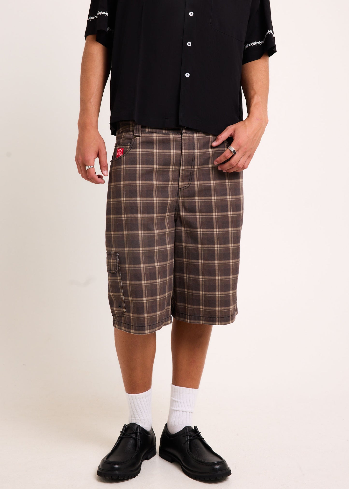 Slacker Check Shorts