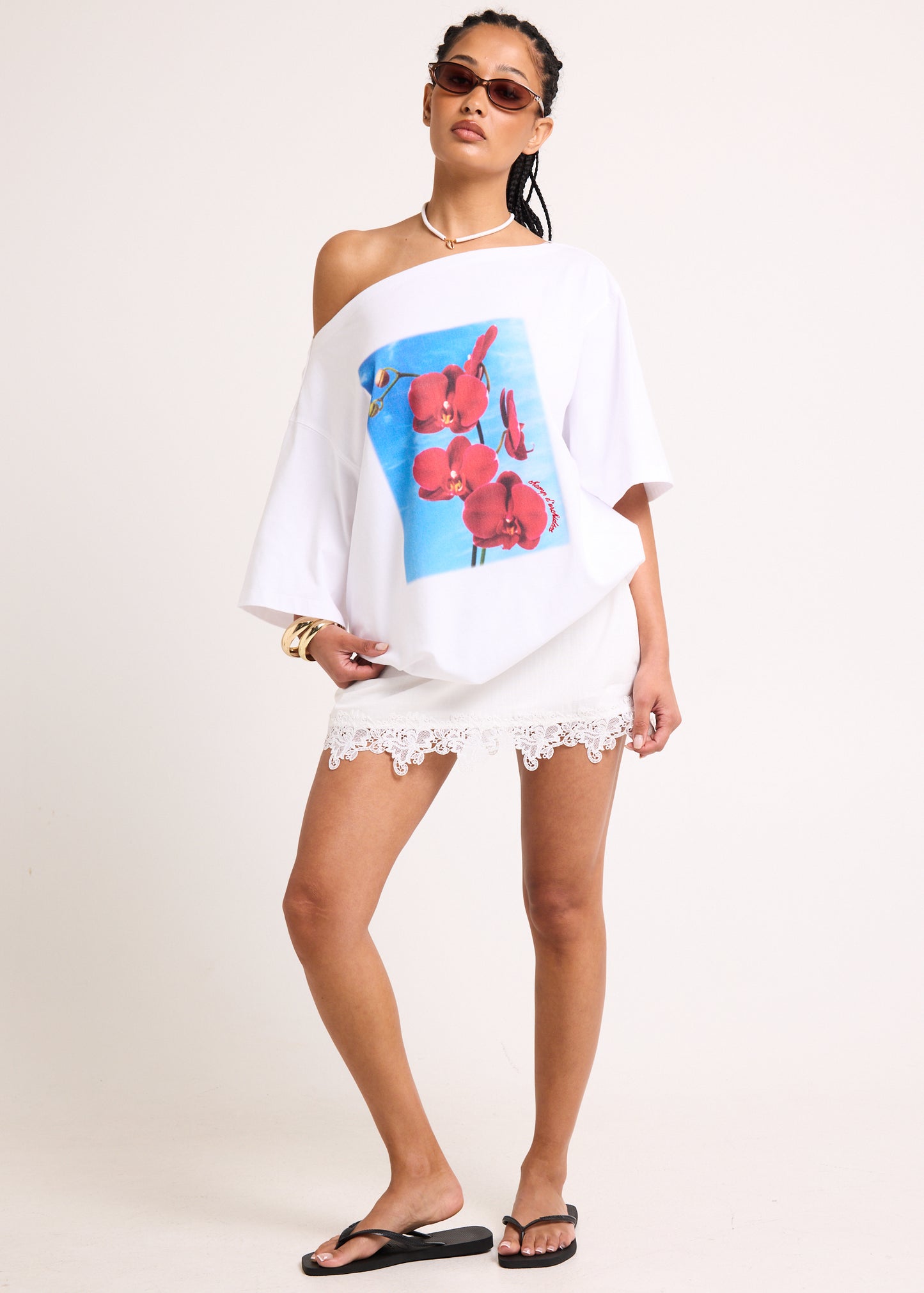 Adria Lace Mini Skirt