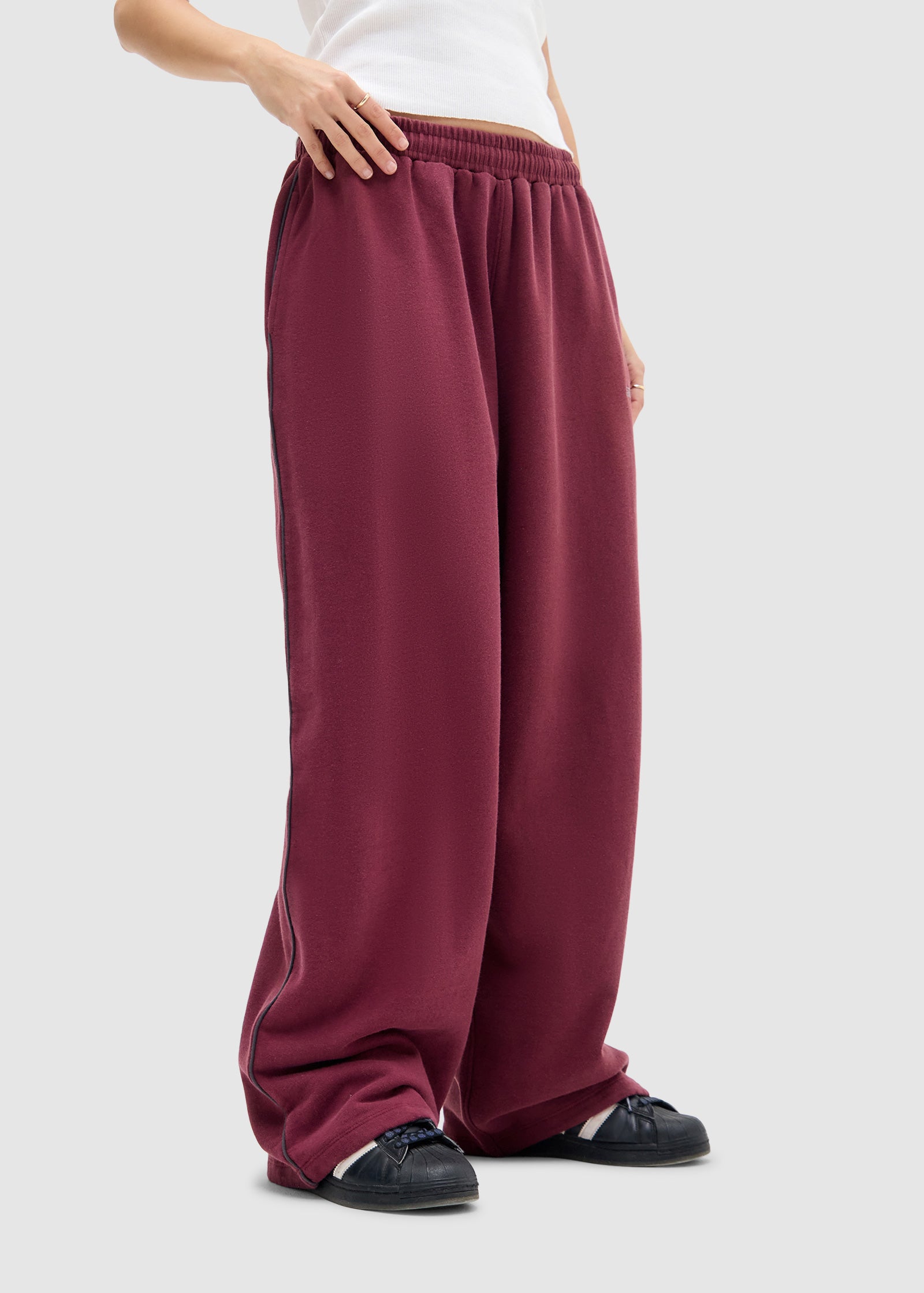Harri Wide Leg Jogger Pants – General Pants Co.