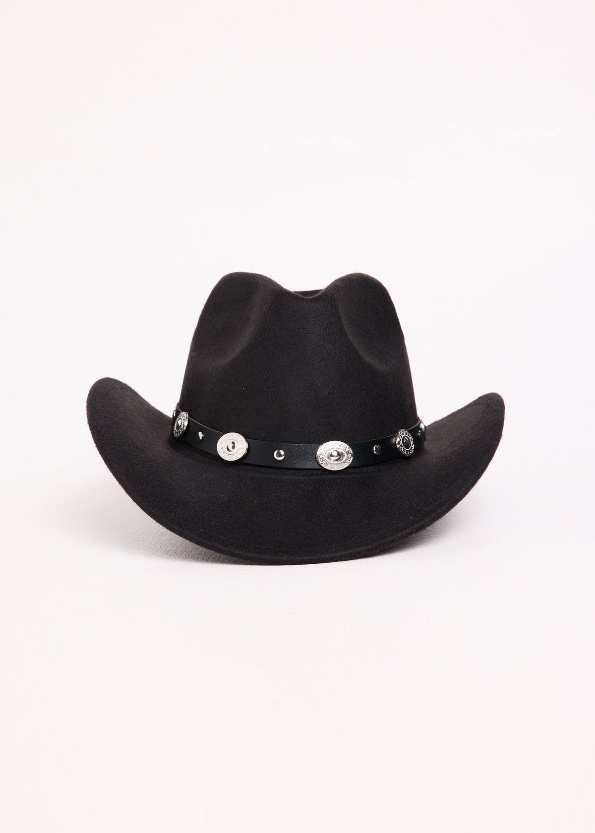 Western Cowgirl Hat BLACK