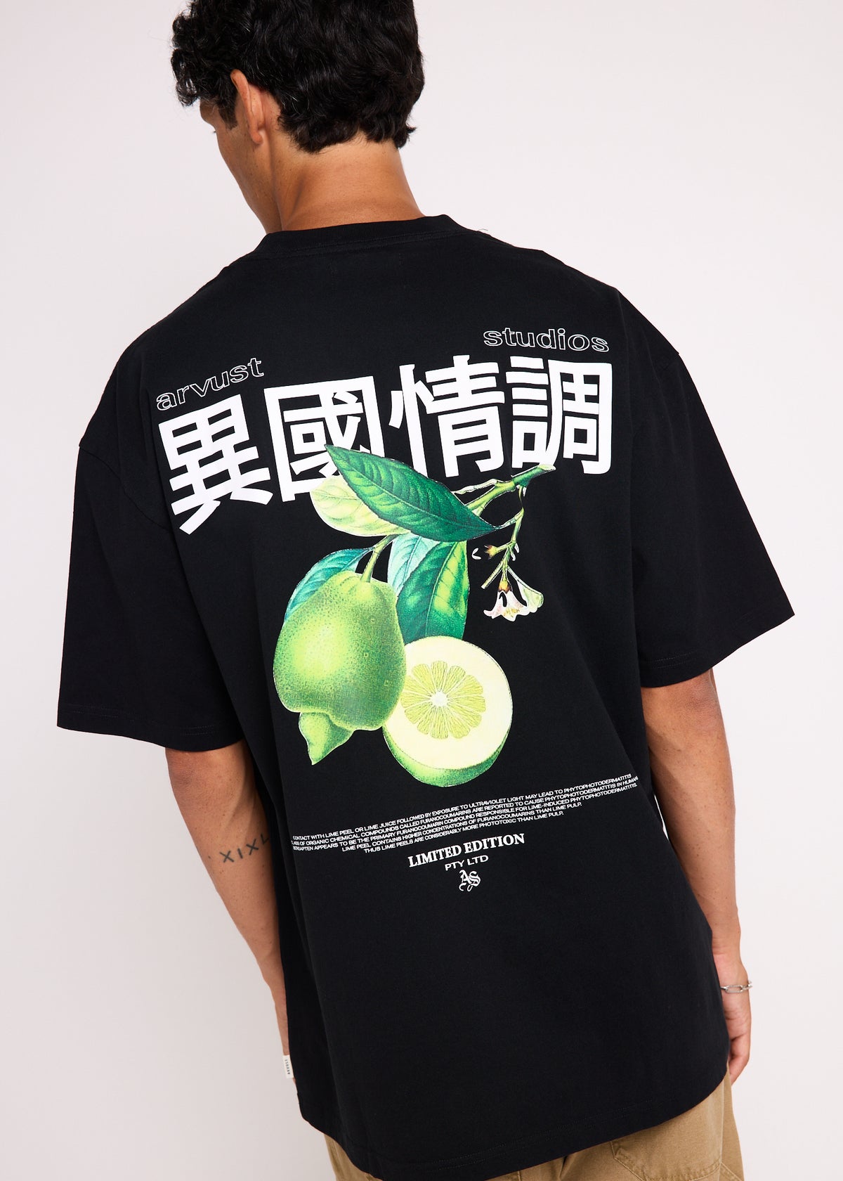 Rosebowl T-Shirt BLACK