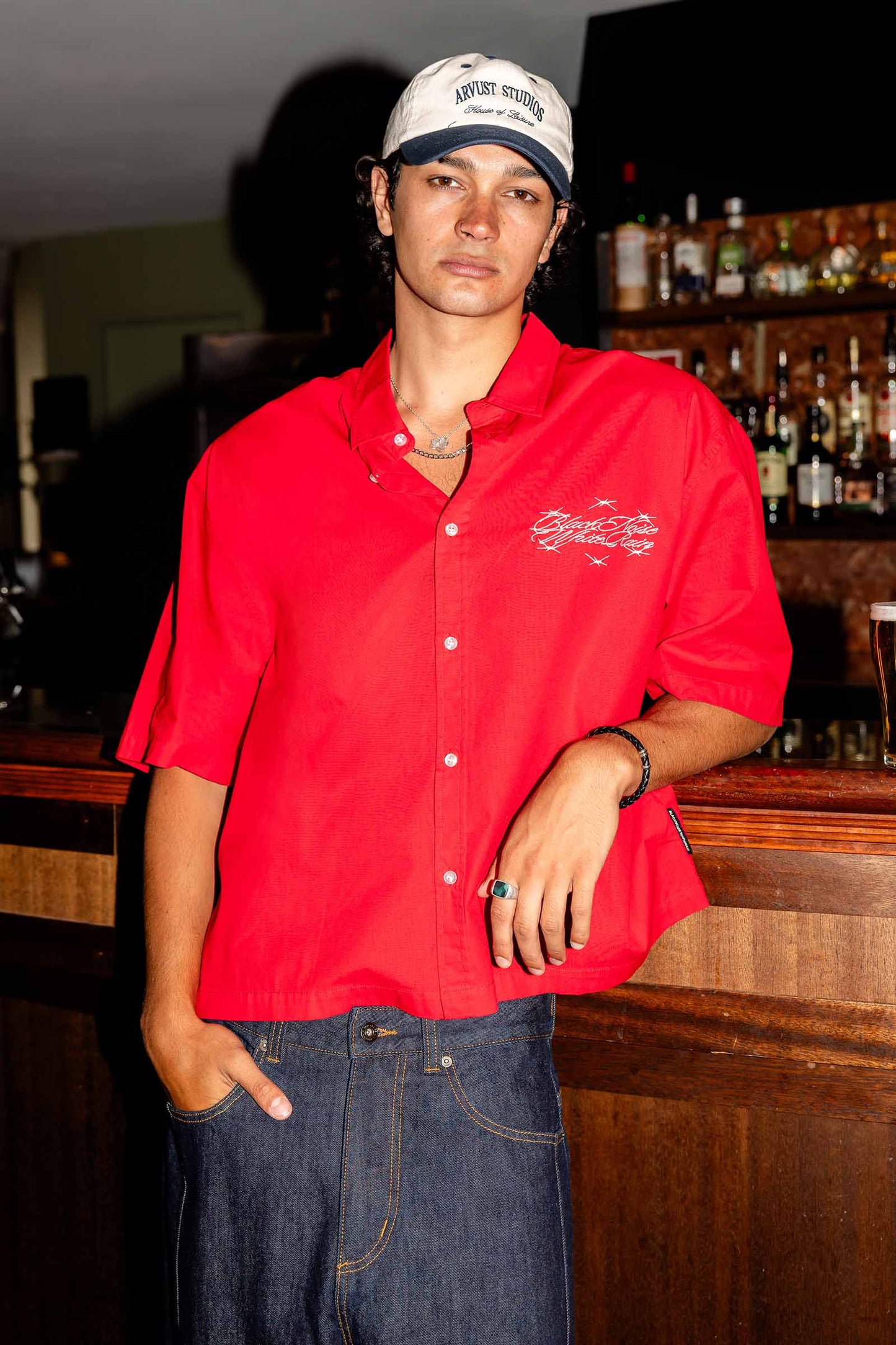 Script Short Sleeve Shirt