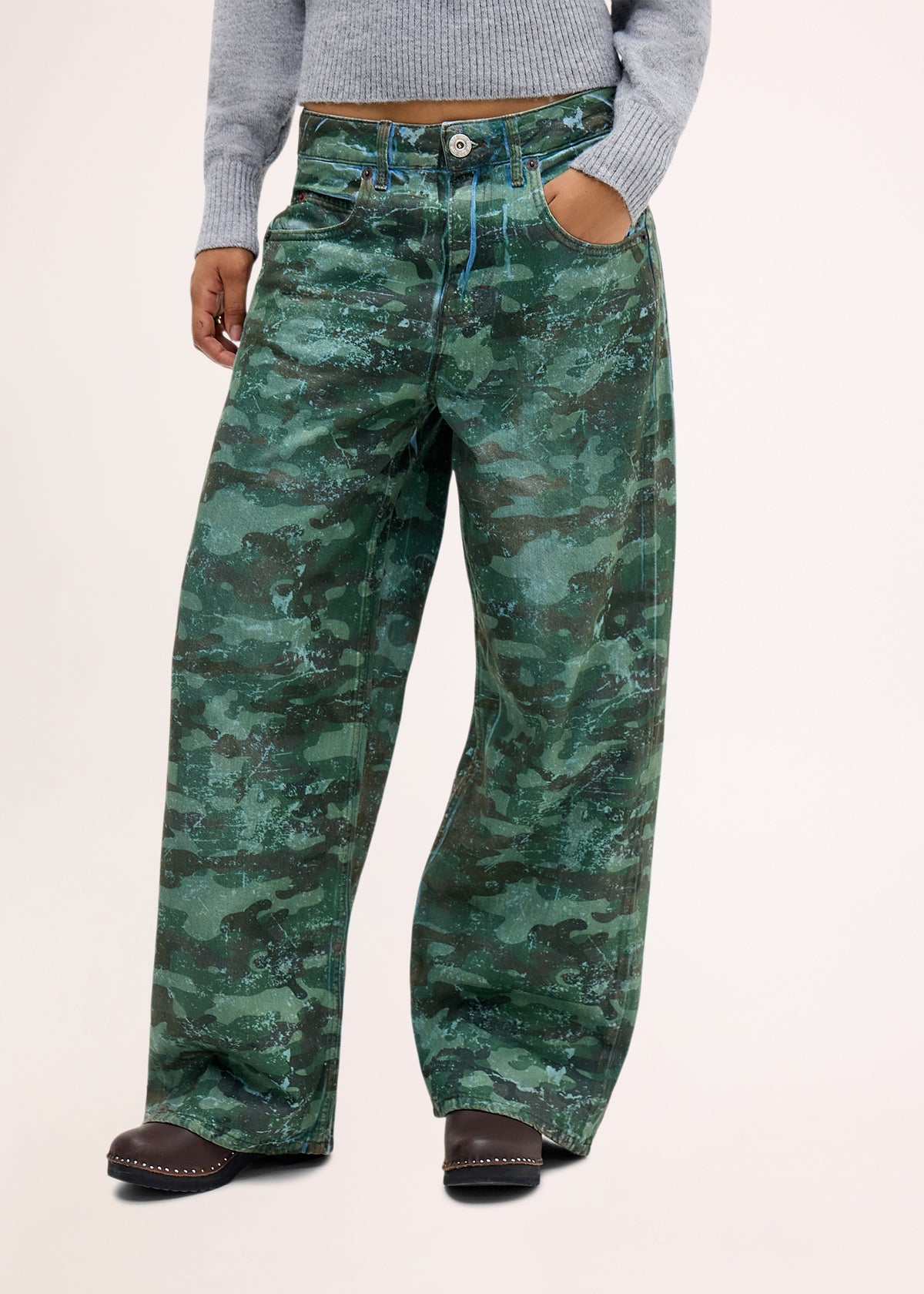 BDG Jaya Camo Jeans KHAKI