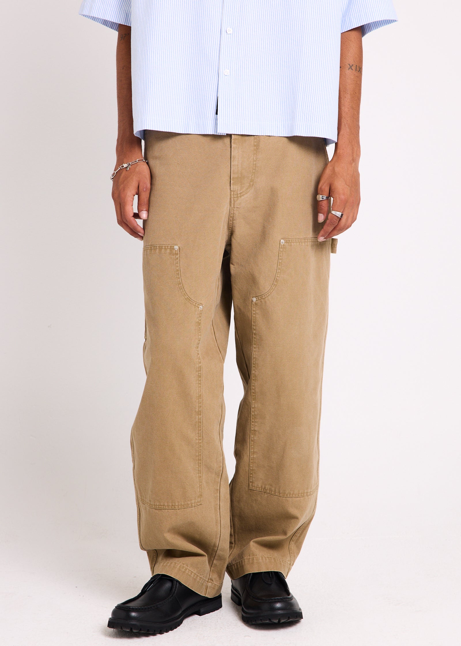 Development Double Knee Pants TAN