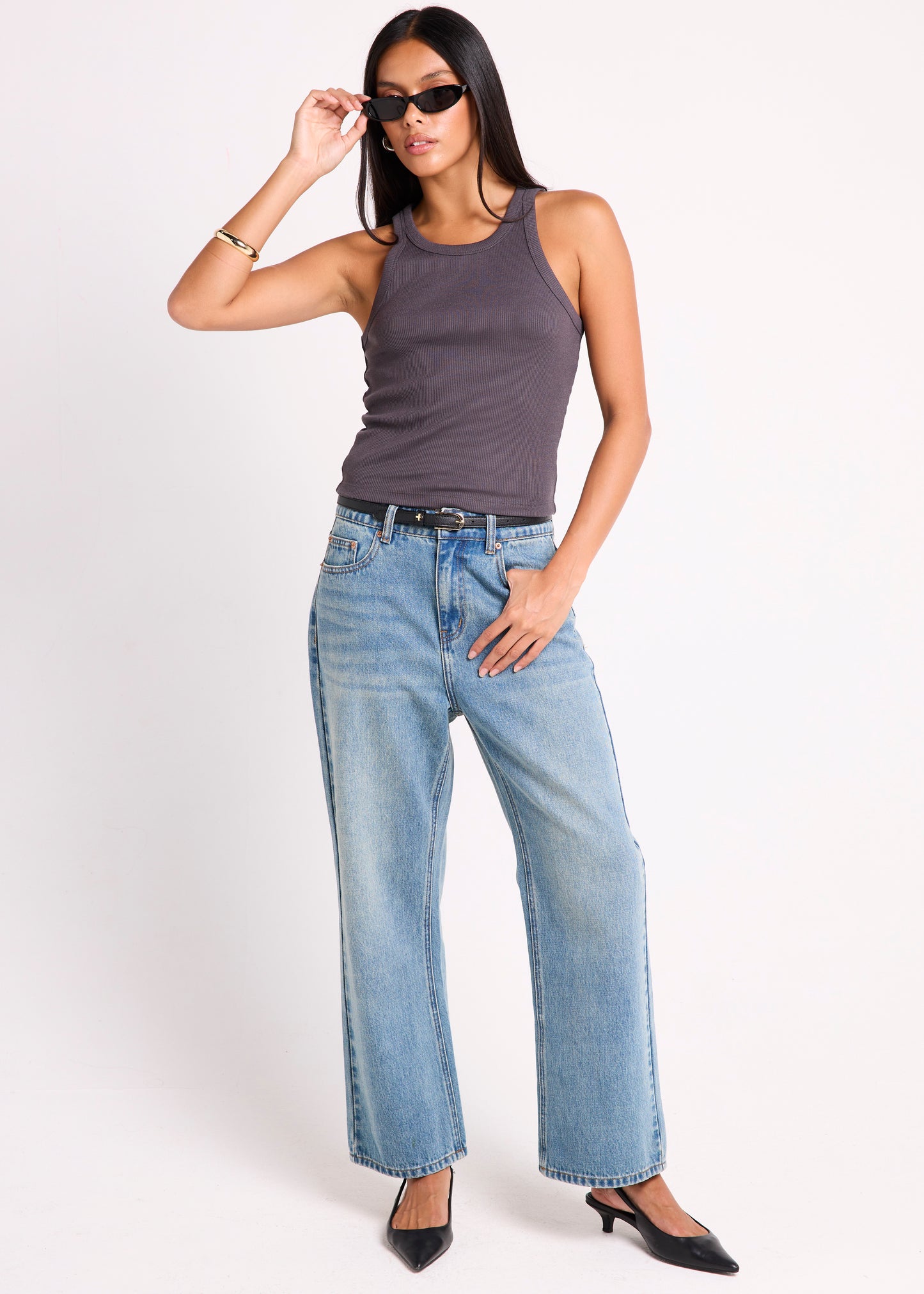Soft Rib Off Duty Singlet