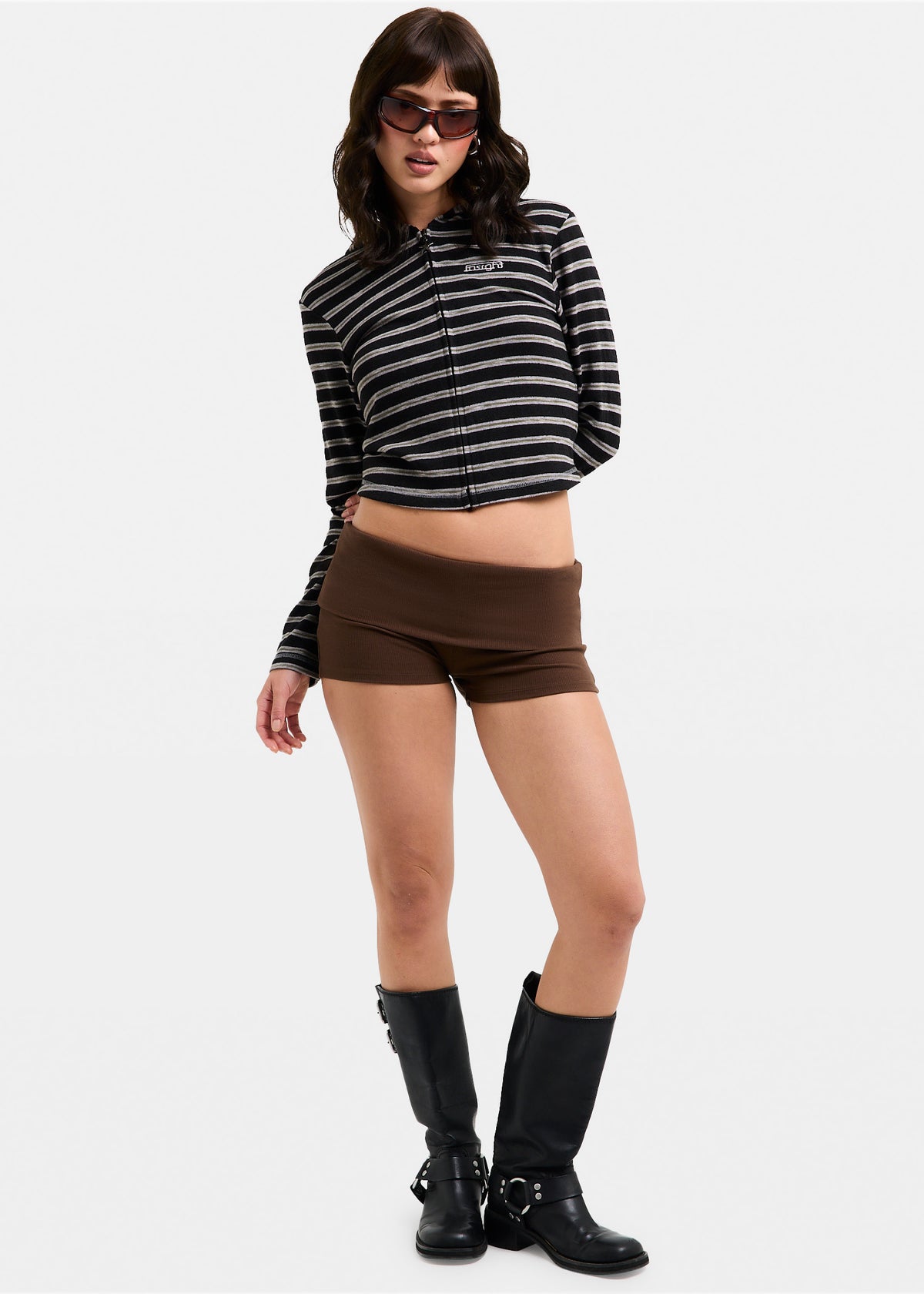 Soft Knit Micro Shorts DUNE