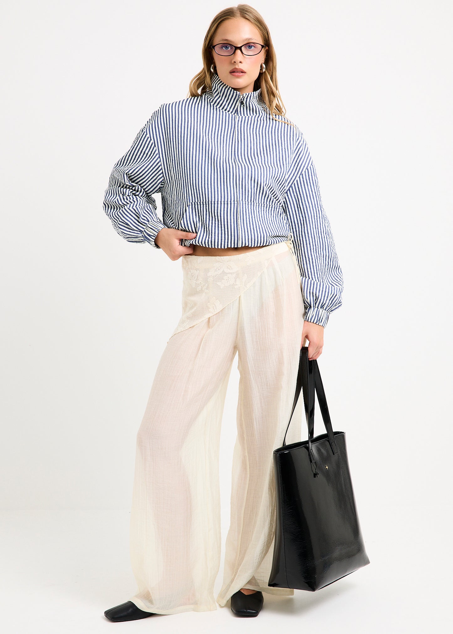 Jaqui Scarf Tie Pants