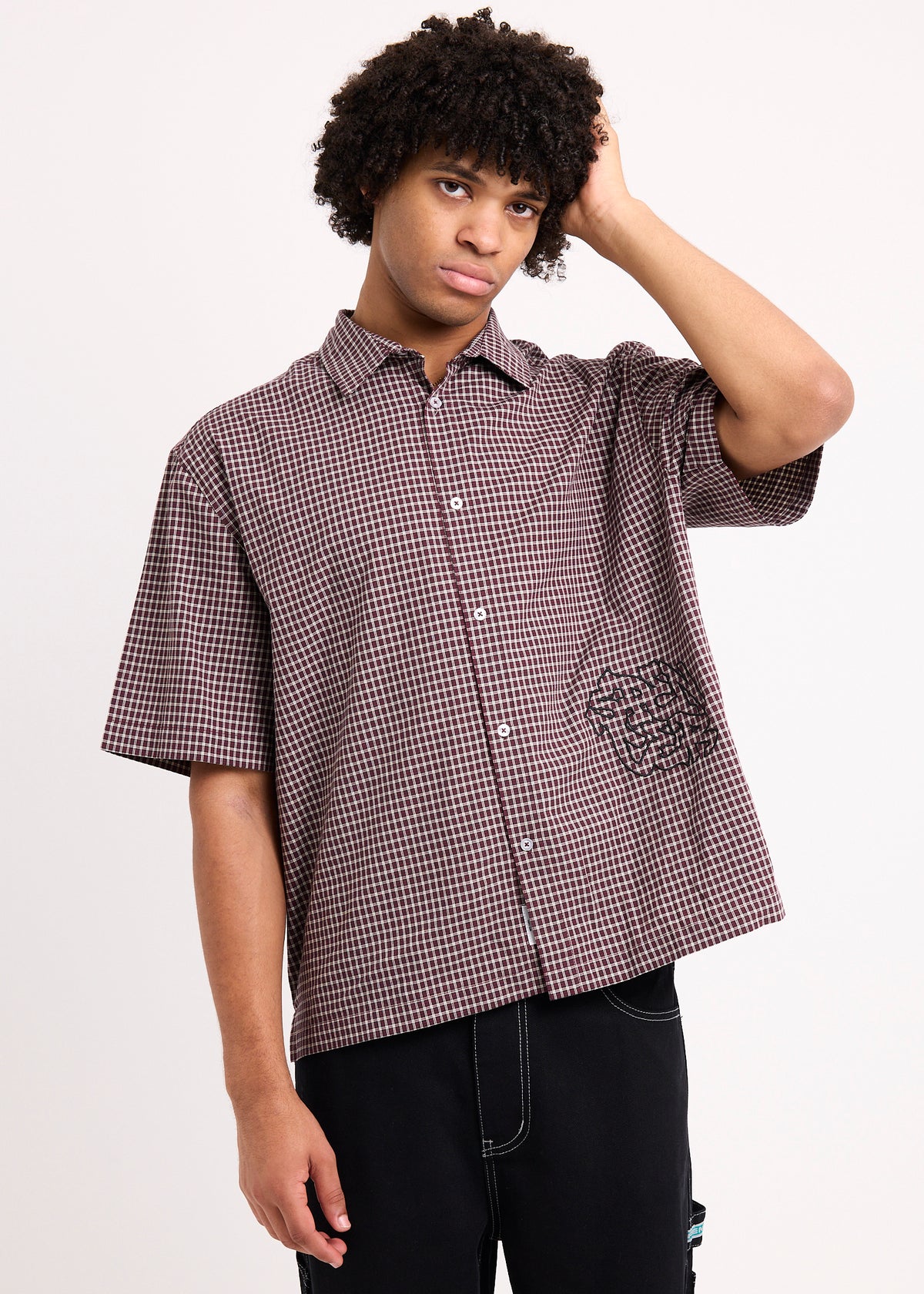 Marge Short Sleeve Shirt RED