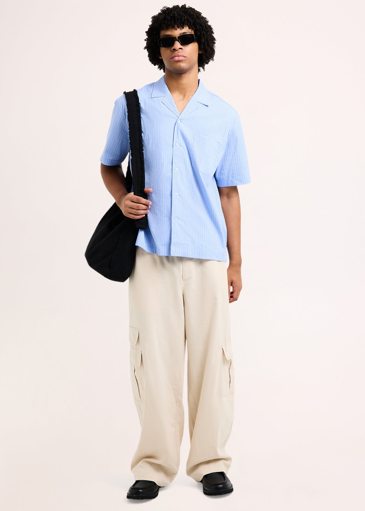 Naples Cargo Linen Pants NATURAL