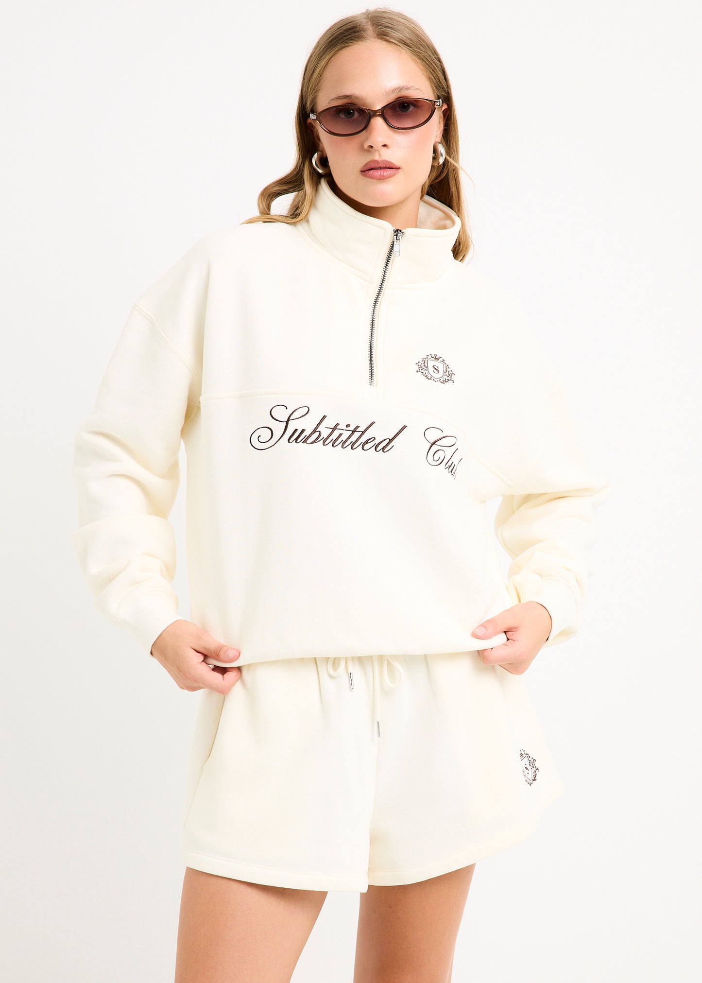 Subtitled Club Quarter Zip