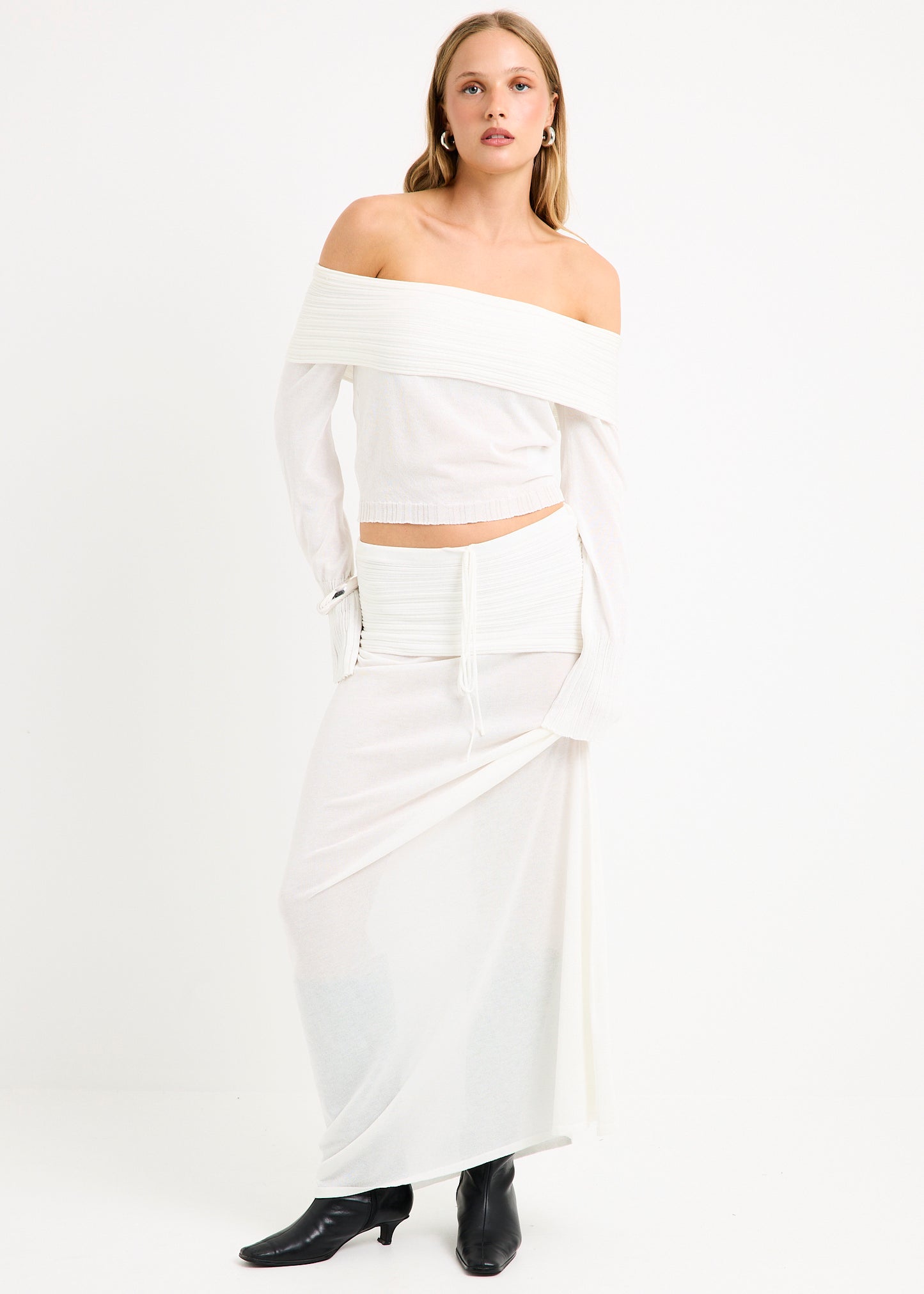 Palma Fold Waistband Skirt