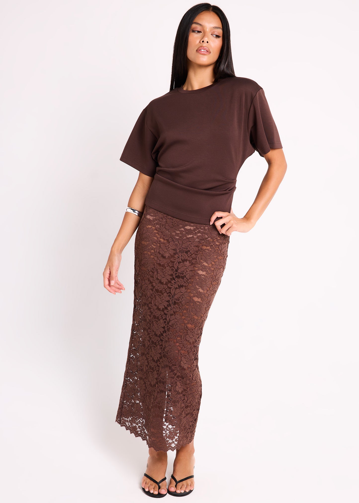 Natalie Lace Maxi Skirt