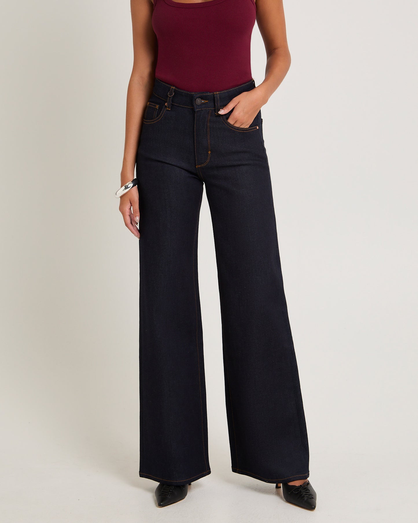 Eva Wide Denim Jeans